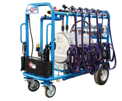 MOBILE MILK MILKING MACHINE WITH 6 UNITS